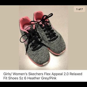 Girls/Women’s Skechers Flex Appeal 2.0 sz 6